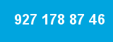 927 178 87 46 927 178 87 46